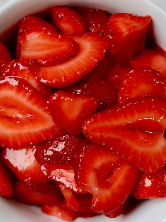 Macerated Strawberries Recipe