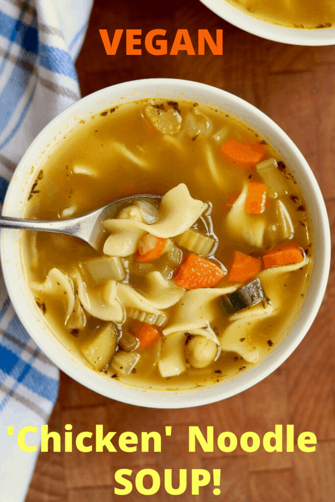 Quick and Easy Homemade Chicken Noodle Soup - Gluten Free Option