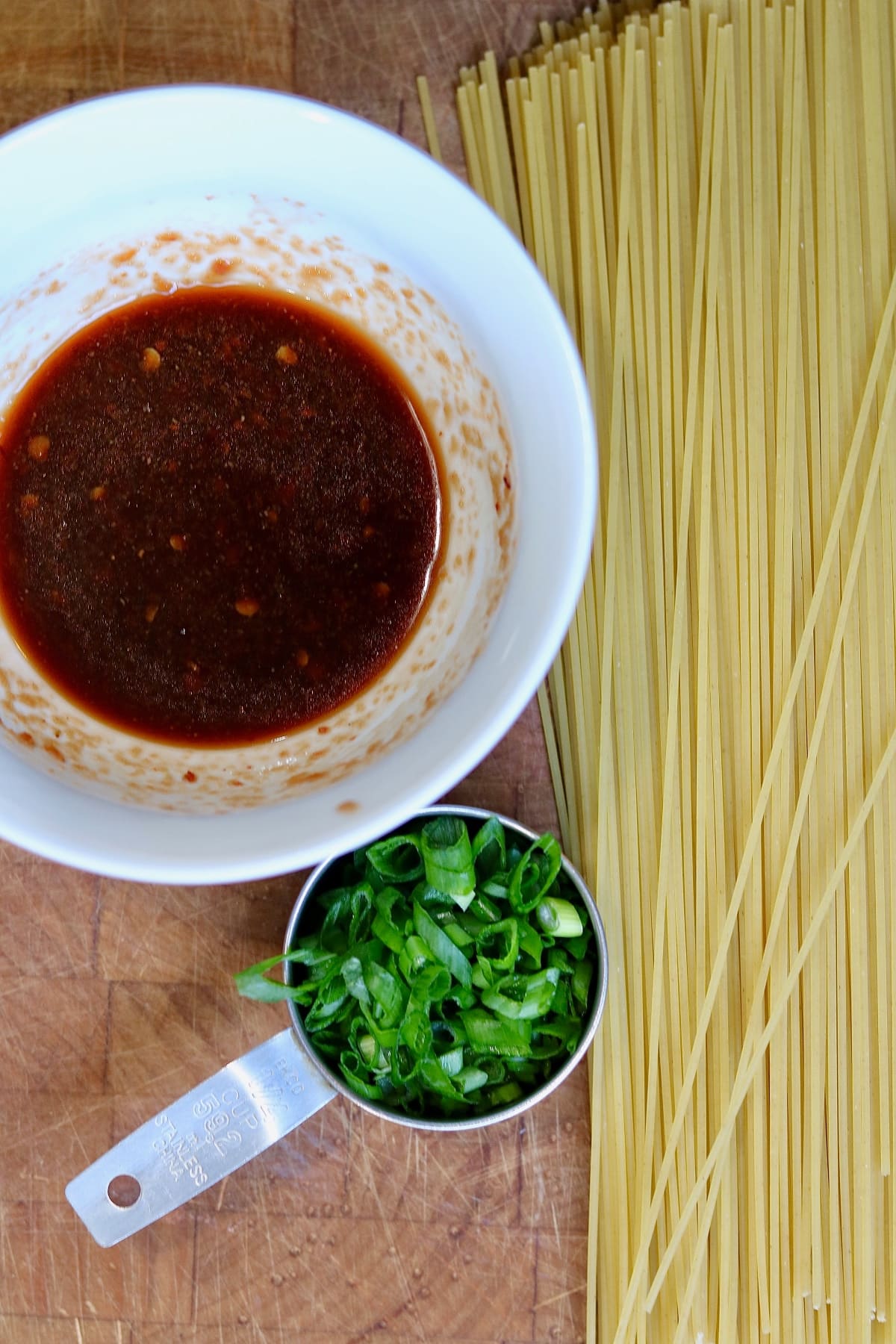 Sweet and Spicy Chili Garlic Noodles The Cheeky Chickpea