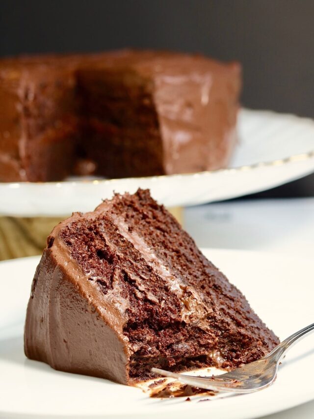 Best Vegan Chocolate Fudge Cake
