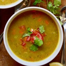 Indian Mulligatawny soup (Vegan)-image
