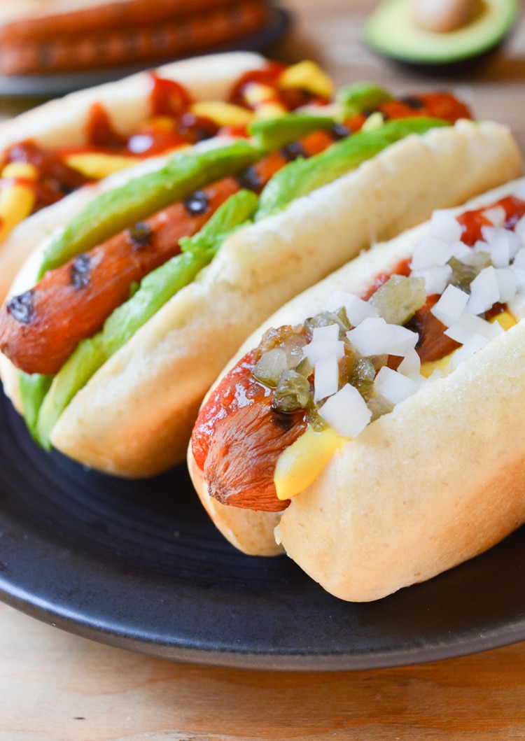 carrot hot dogs for vegan potluck recipe roundup