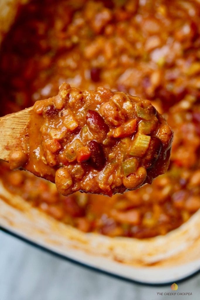 vegan chili for vegan potluck recipe roundup