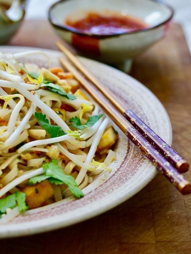 Easy Vegan Pad Thai