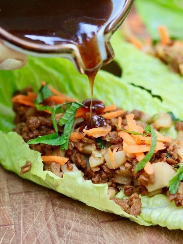 20 Minute Vegan Lettuce Wraps