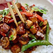 Tofu Stir Fry Recipe (Chinese) - The Cheeky Chickpea