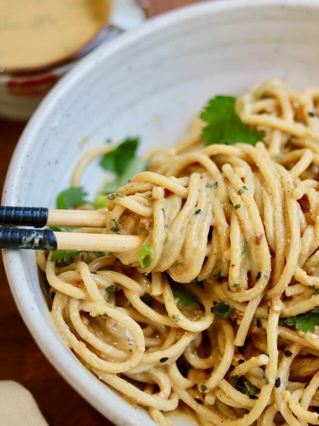 Best Vegan Peanut Noodles