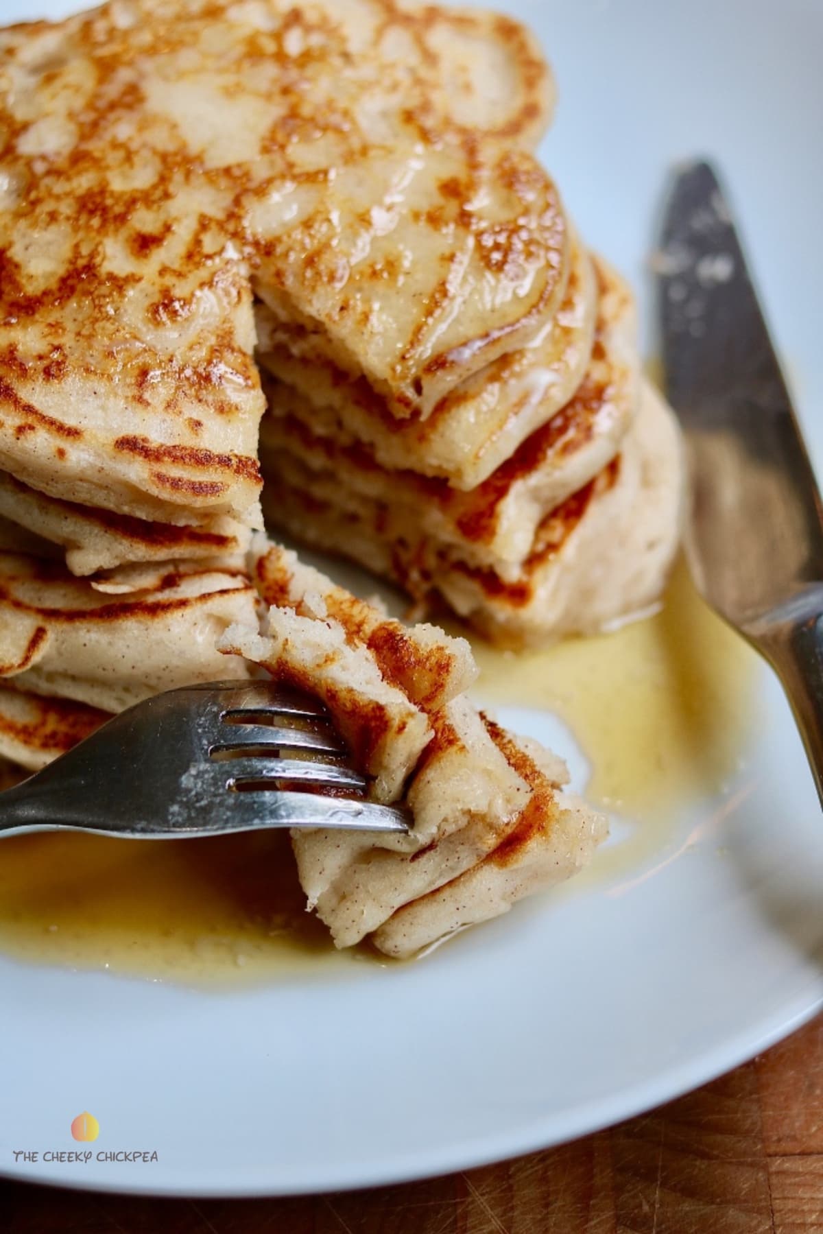 Vegan Buttermilk Pancakes The Cheeky Chickpea