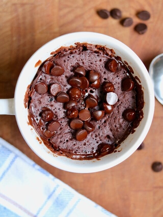 Best Chocolate Vegan Mug Cake