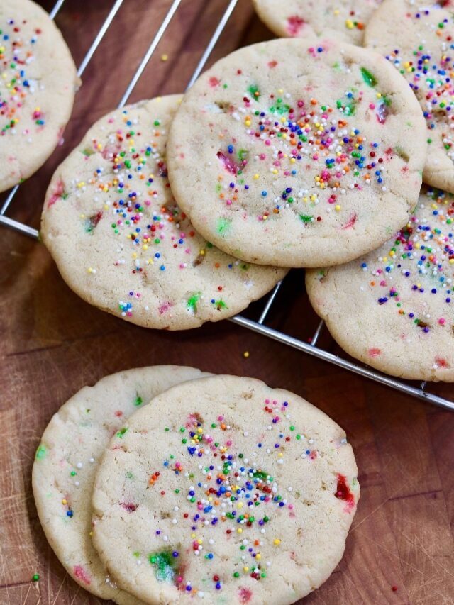 Chewy Vegan Sugar Cookies
