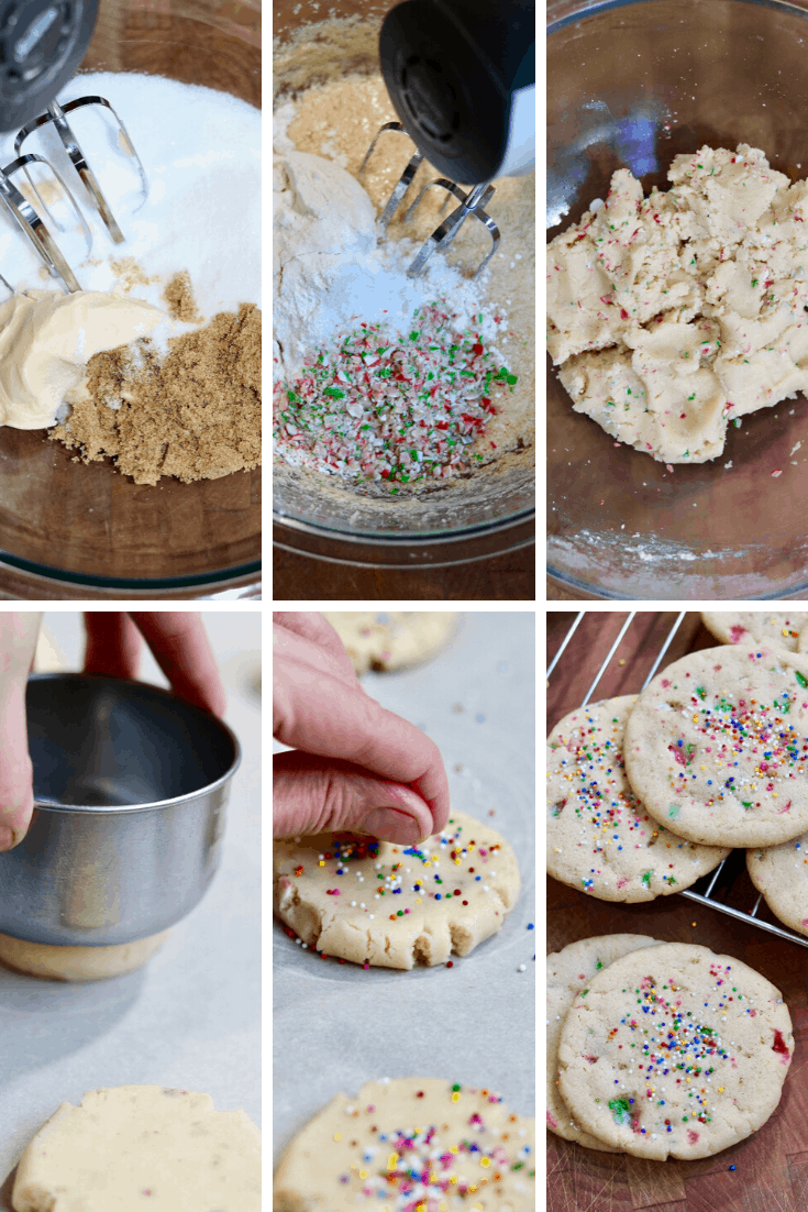 step by step photos how to make vegan sugar cookies