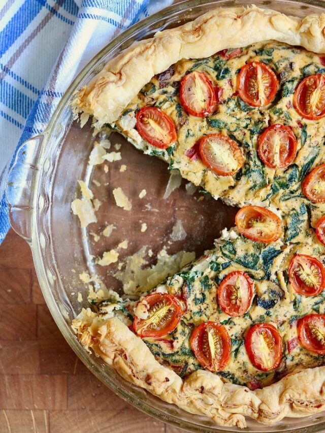 Best and Easiest Vegan Quiche