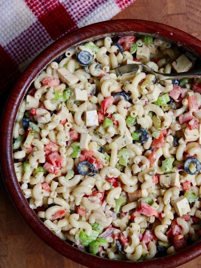 Best Vegan Macaroni Salad