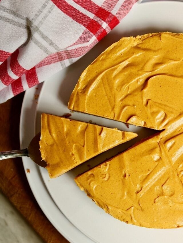 Vegan Pumpkin Cheesecake