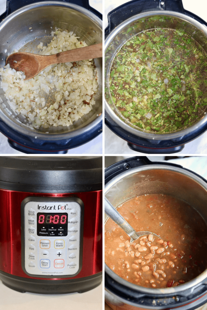 step by step photos how to make charro beans