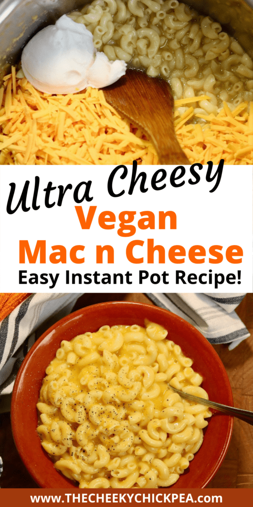 vegan mac and cheese in a bowl