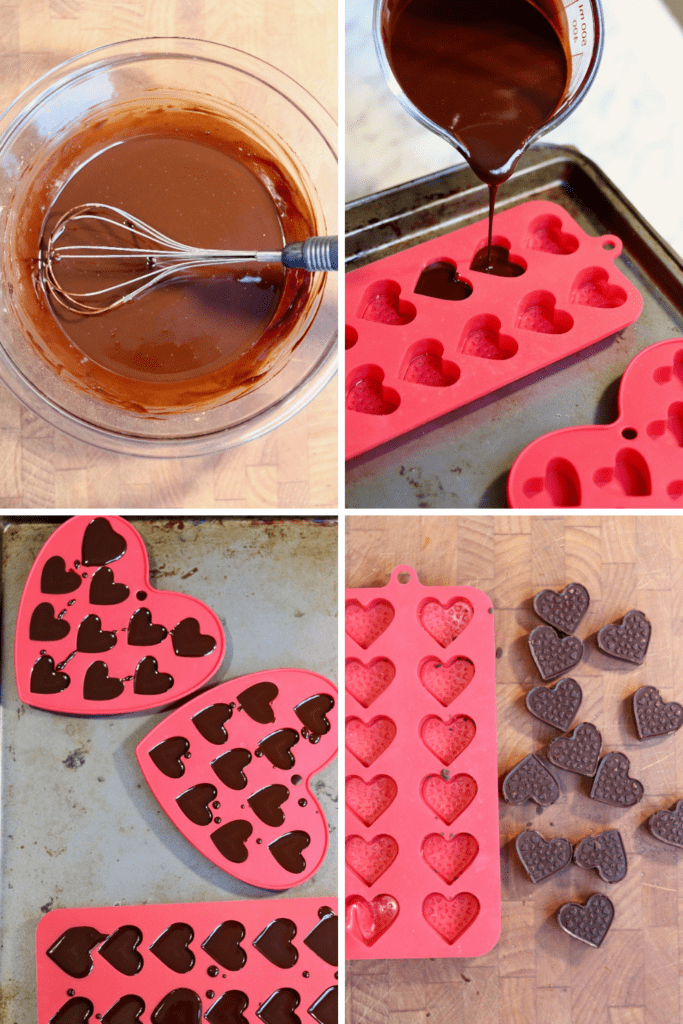 step by step photos how to make homemade dairy free chocolates 