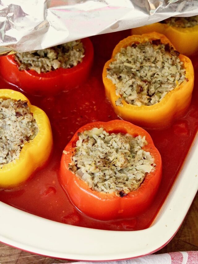 Incredible Vegan Stuffed Peppers
