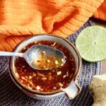 vietnamese dipping sauce in a bowl