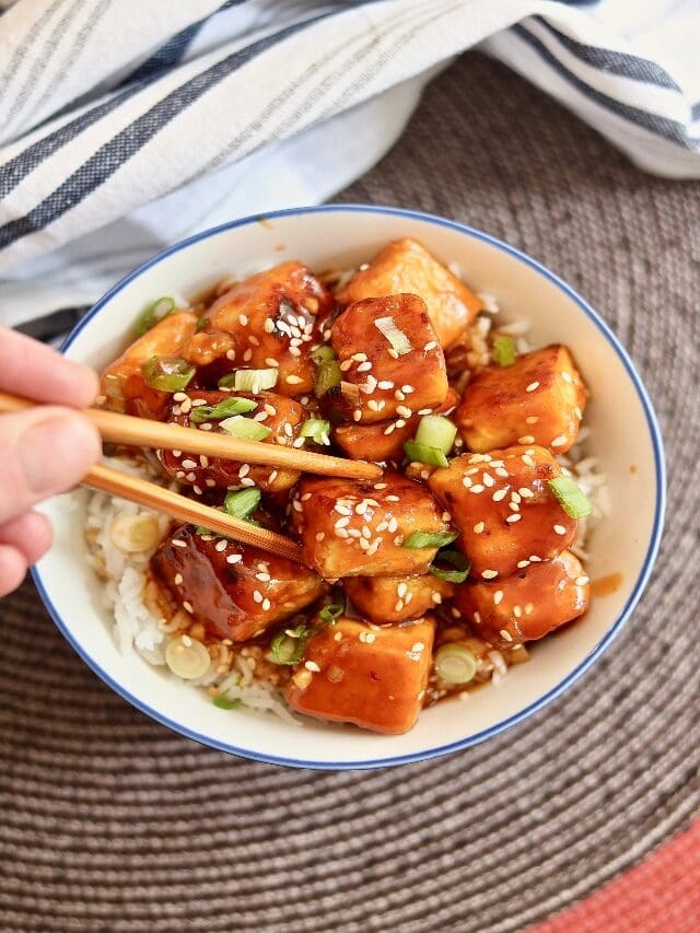 General Tso's Tofu - 30 Minute Meal!