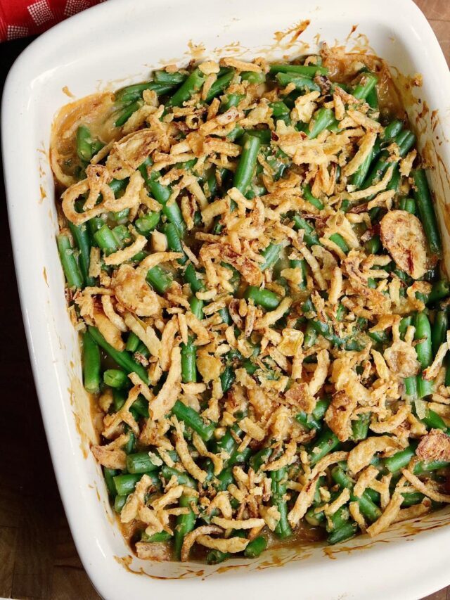 Vegan Green Bean Casserole