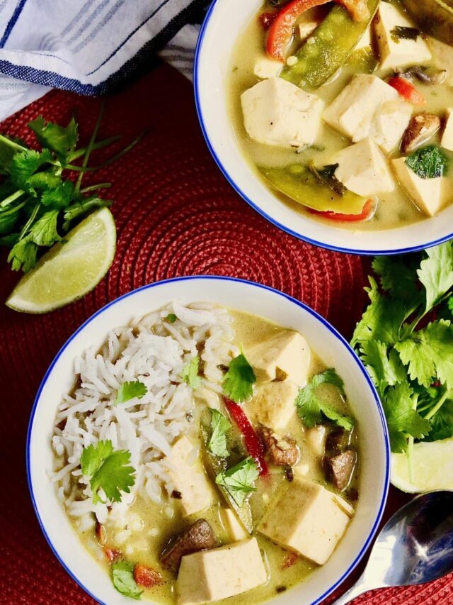 Tofu Thai Green Curry