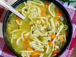 Lip-smacking Vegan Chicken Noodle Soup