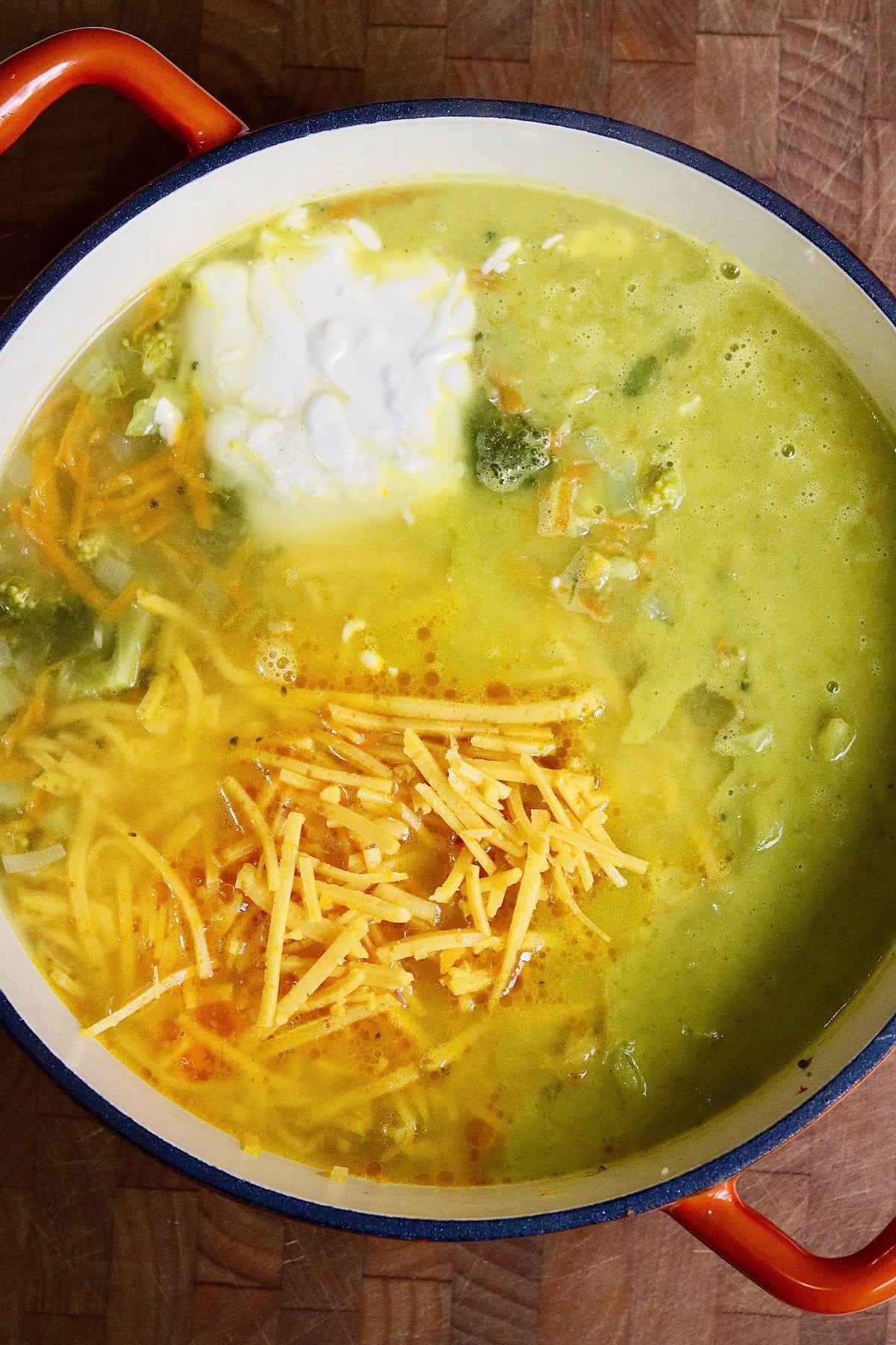 Vegan Broccoli Cheddar Soup - The Cheeky Chickpea