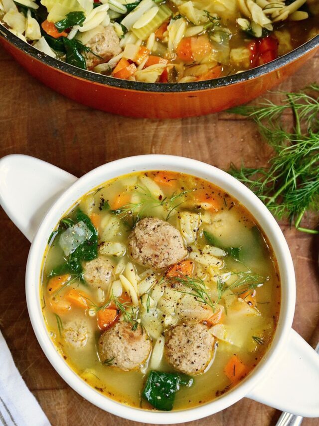 Vegan Italian Wedding Soup