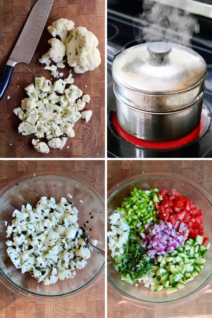 step by step photos how to make vegan ceviche