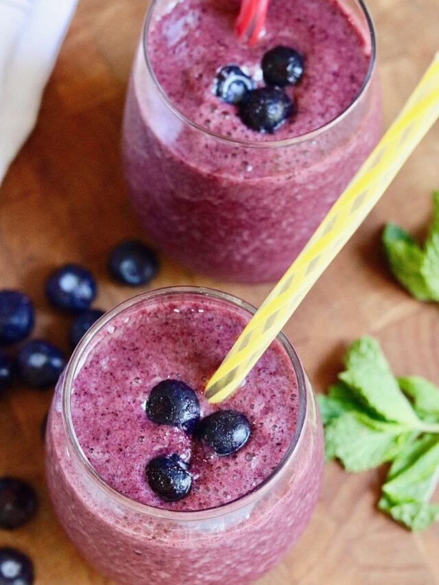 Blueberry Banana Smoothie