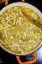 Vegan White Chili - The Cheeky Chickpea