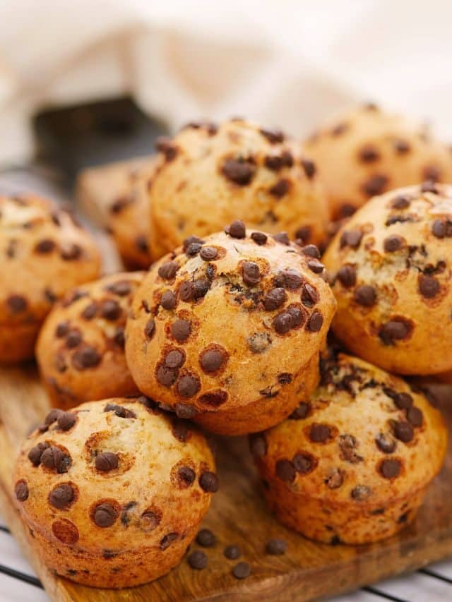 Chocolate Chip Muffins {Vegan}