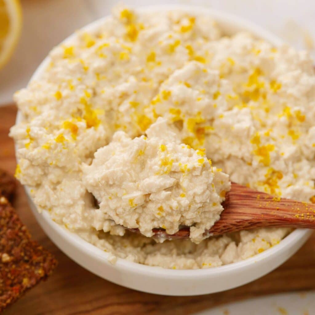 Easy Vegan Cottage Cheese Recipe The Cheeky Chickpea