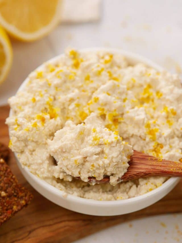 Vegan Cottage Cheese {Tofu}
