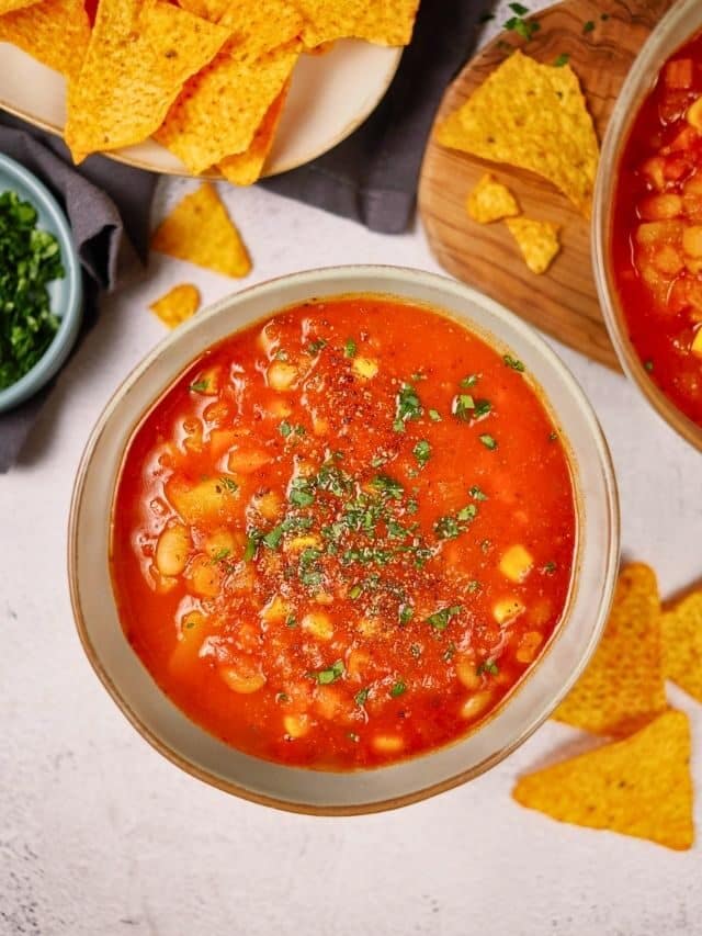 Vegan Mexican Bean Soup Recipe