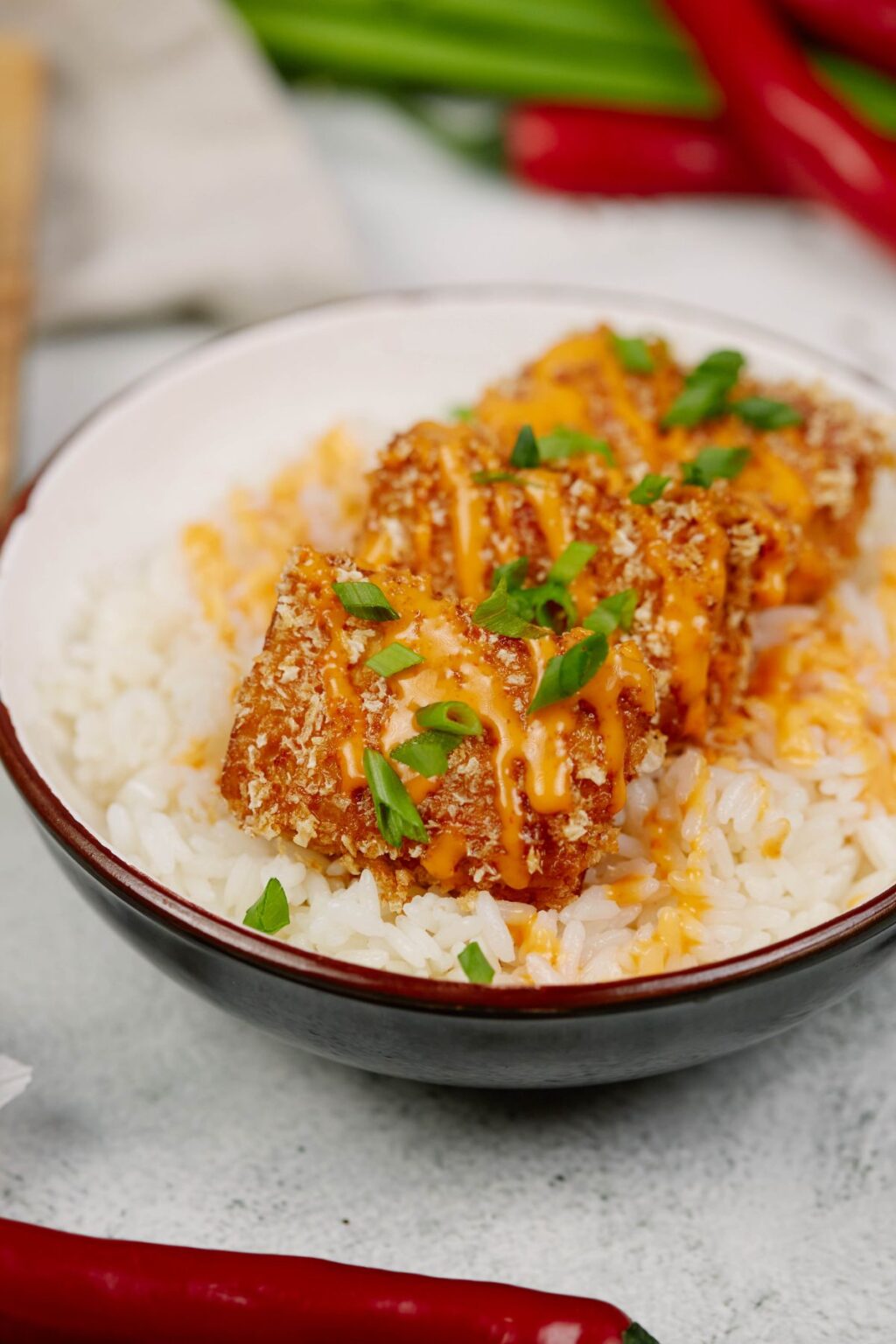 Crispy Panko Breaded Tofu The Cheeky Chickpea