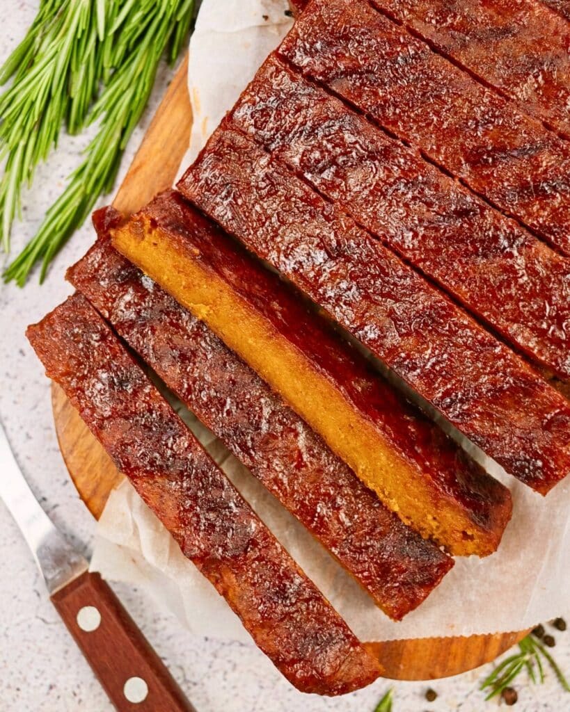 The Best Vegan BBQ Ribs The Cheeky Chickpea